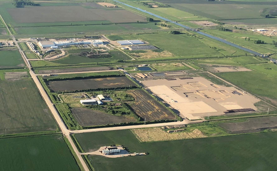 Roquette Pea Protein Manufacturing Plant, Portage la Prairie, Manitoba