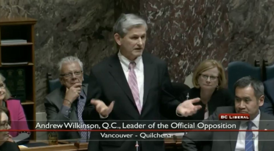 Andrew Wilkinson Liberal leader