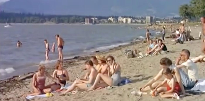 The Brits were quite taken with Vancouver in ’58, it seems. The newsreel calls Vancouver the “most f