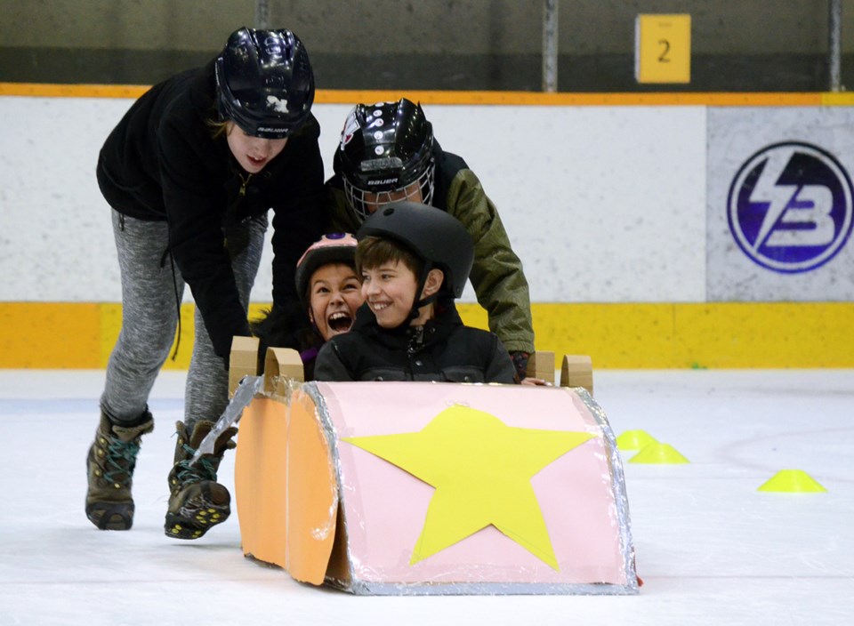 New West students put applied design skills to the test in first-ever bobsled challenge_3