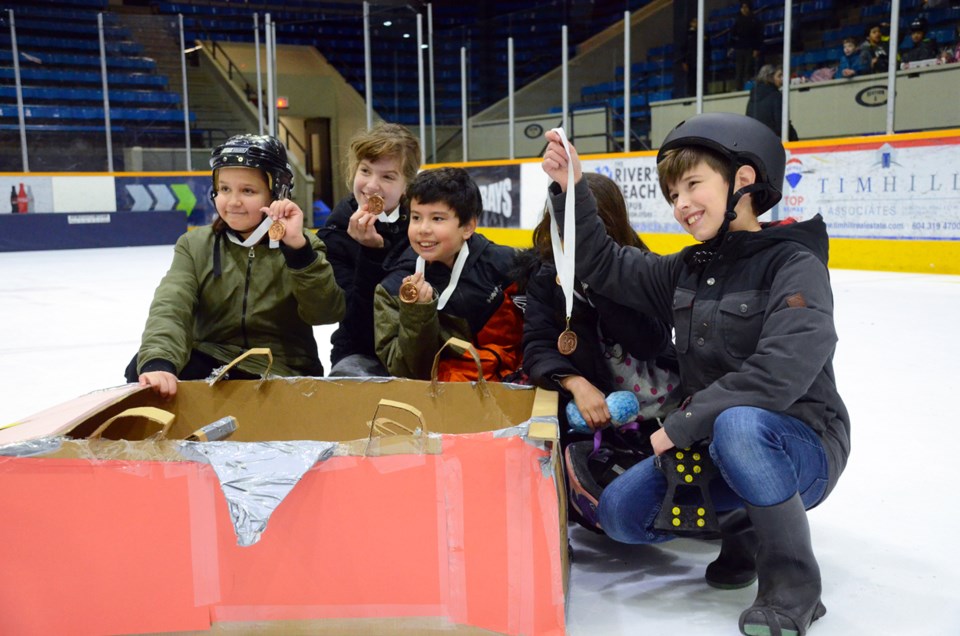 New West students put applied design skills to the test in first-ever bobsled challenge_5