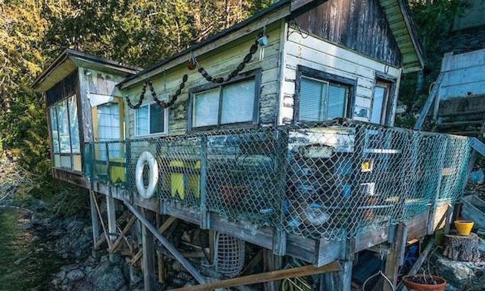 A photo of a home in Belcarra, B.C. is shown in this undated handout image
