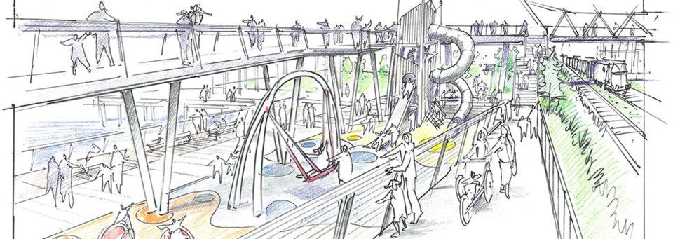 sixth street overpass rendering