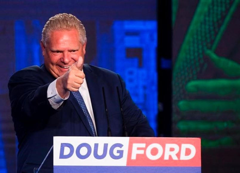 Since getting elected in June, Doug’s Ford Progressive Conservative government in Ontario has come o