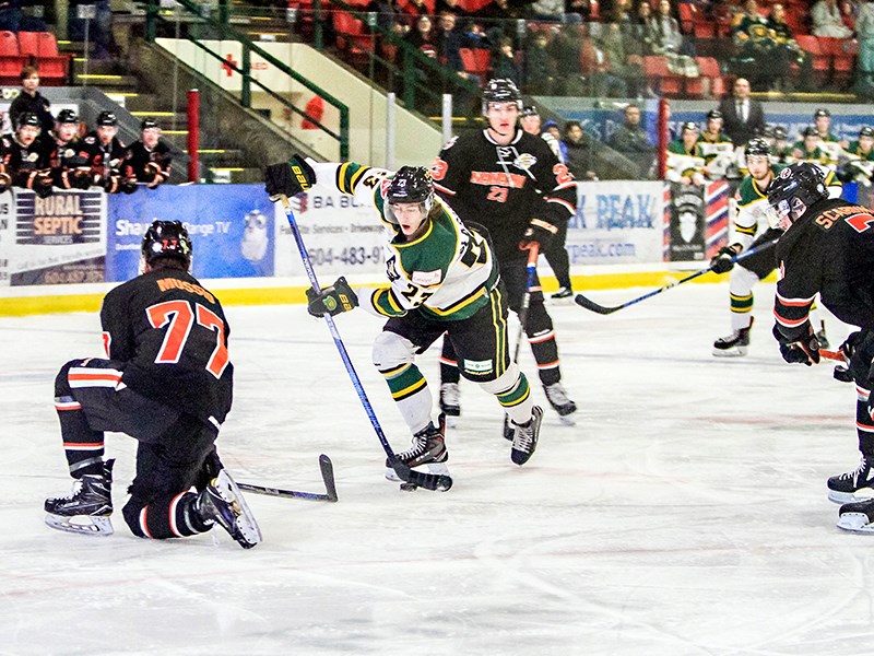 Powell River Kings forward Levi Glasman