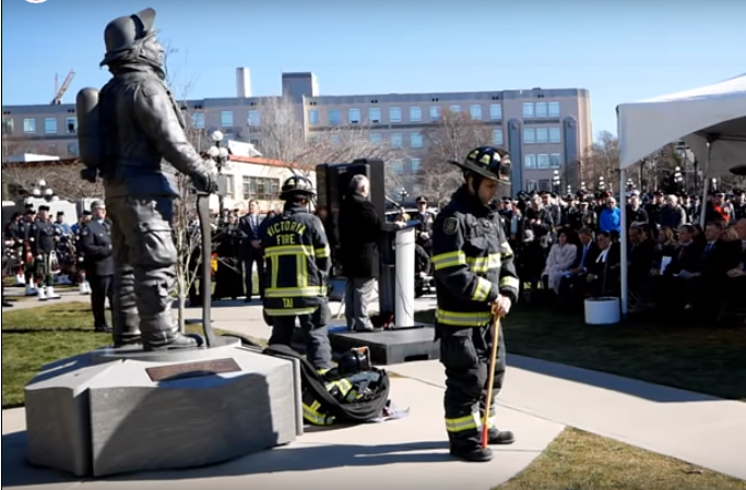 Firefighter memorial
