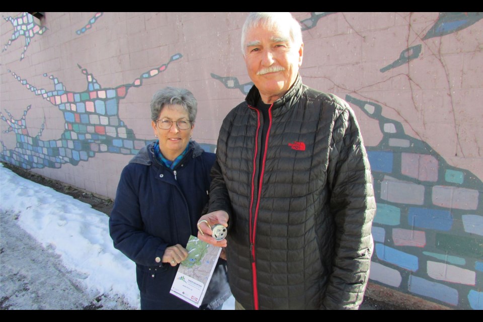 Diane and Norm Clark, avid back country skiers and members of the Hickory Wing Touring Ski Club and the Tabor Mountain Recreation Society, discovered the ski and snowshoe trails on Tabor Mountain were ruined a few days ago by a snowmobiler who broke the lock to get through the gate to gain access to the trails.