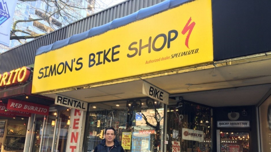 simon's bike shop