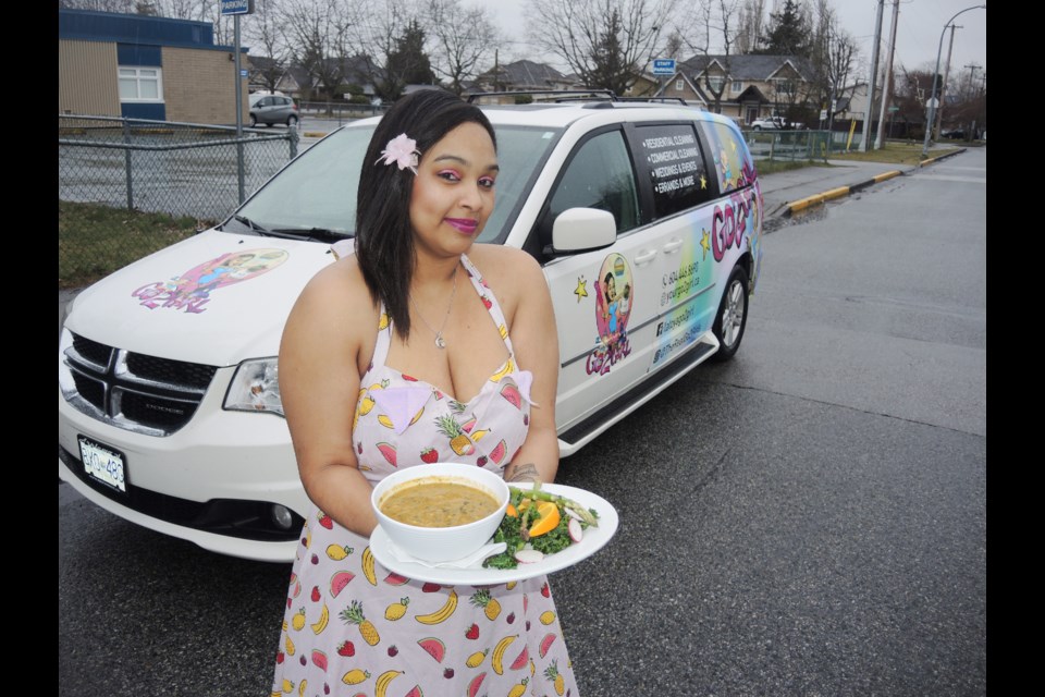 Richmond resident, La Toya Barrington, launched the Facebook food sharing group in the fall of 2018. Photo: Alan Campbell