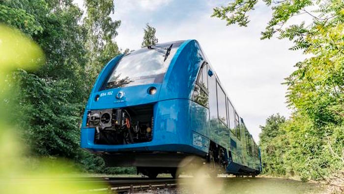 The Coradia iLint is the world’s first passenger train powered by a hydrogen fuel cell.