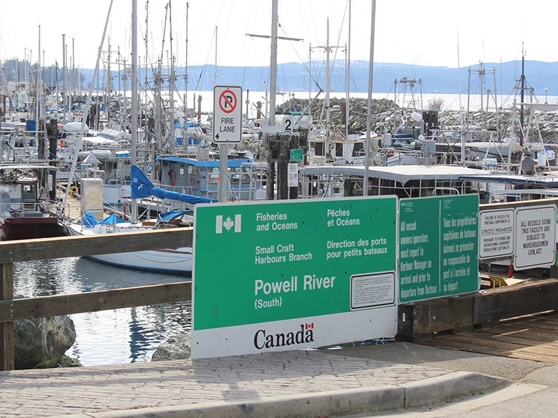 City of Powell River harbour