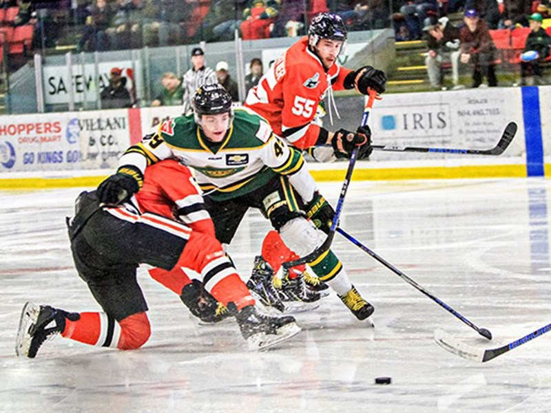 Powell River Kings forward Mitchell Williams