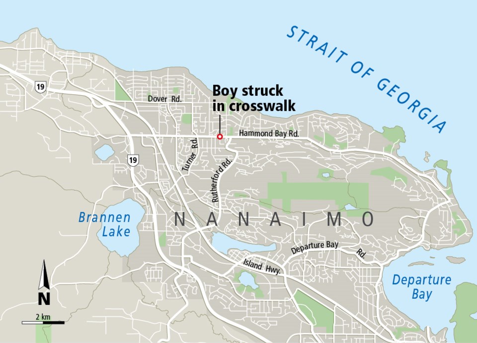 Map - Hammond Bay Road Nanaimo