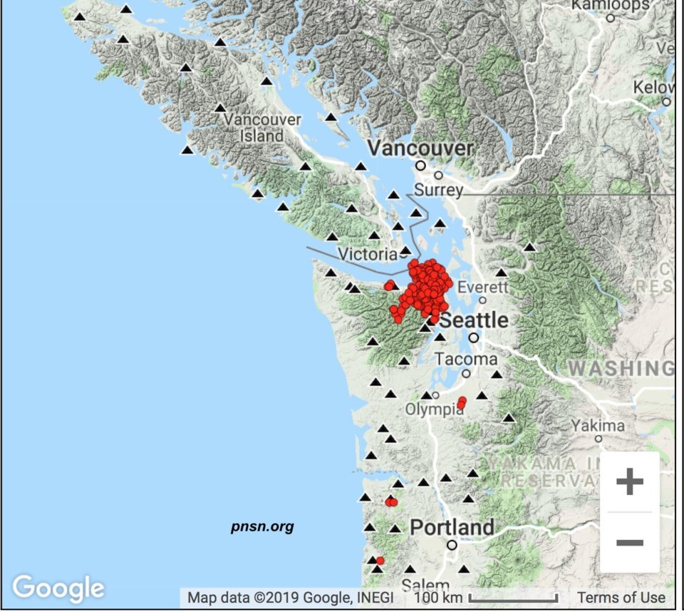 Map - Tremors