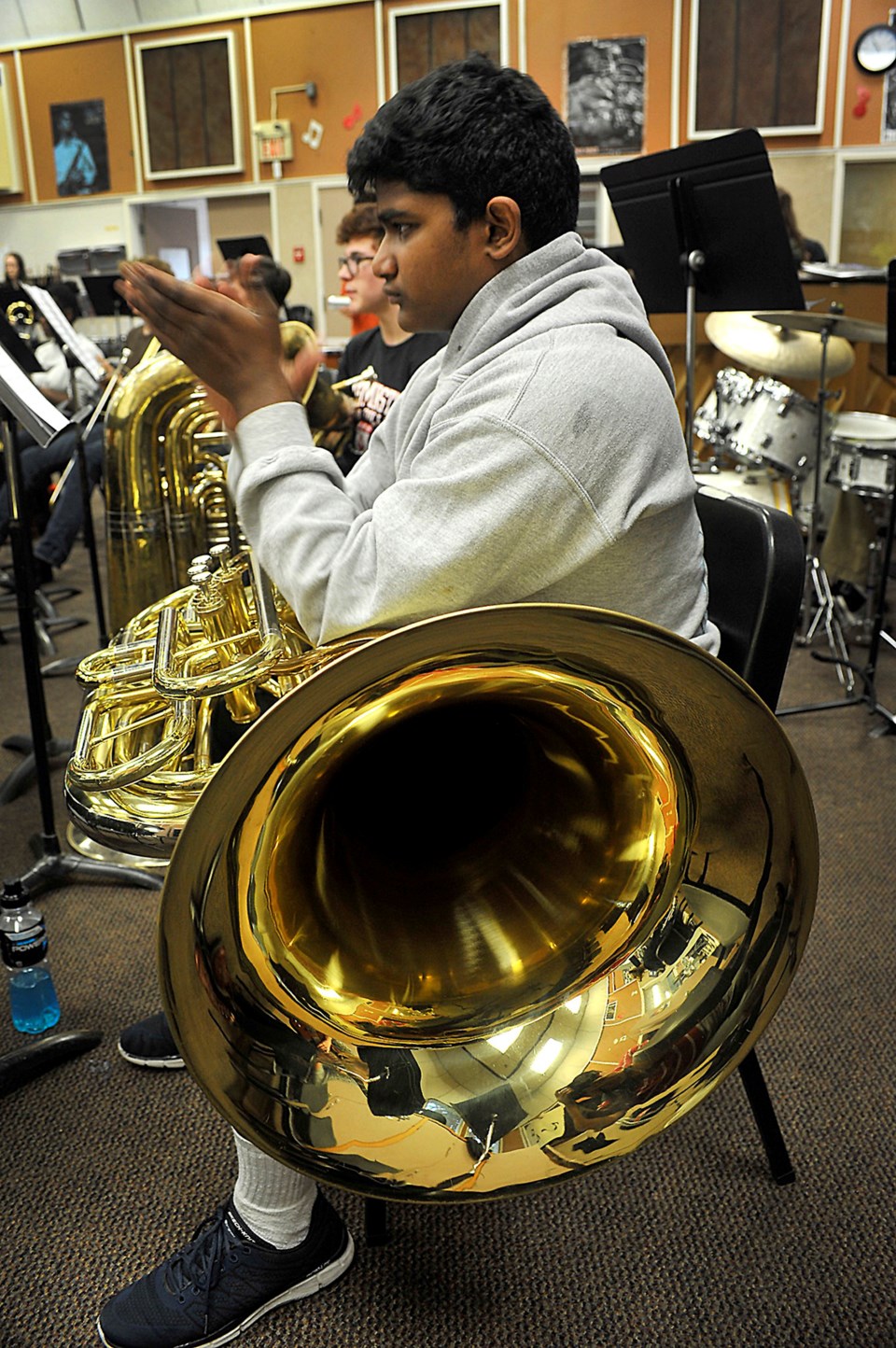 Farouk Ibrahim, tuba, NWSS bandathon