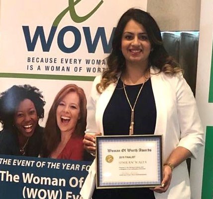 Ladner's Simran Walia was a 2019 Woman of Worth Award finalist.