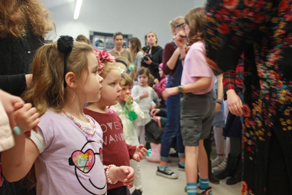 Act Alive dancers get ready to entertain seniors at Squamish's Hilltop House on March 14.