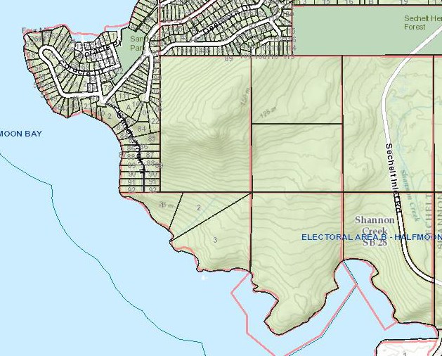 sandy hook map