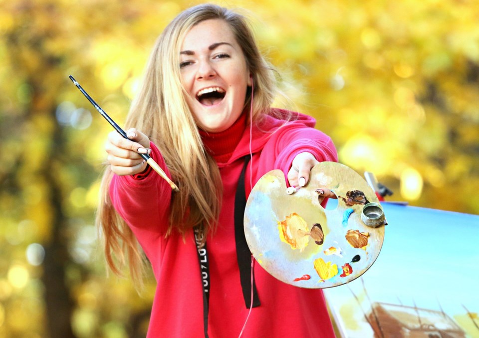 artist, stock photo