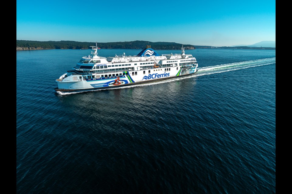 Coastal Inspiration, a BC Ferry currently in circulation. What happens to ferries once they are past their best before date? They are sold to responsible owners or recycled, according to the company.