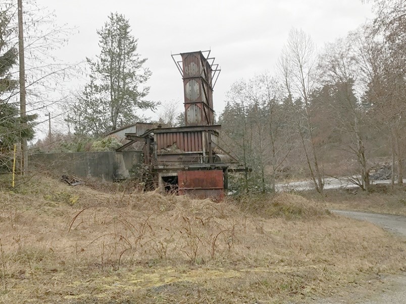 Former waste incinerator in Powell River