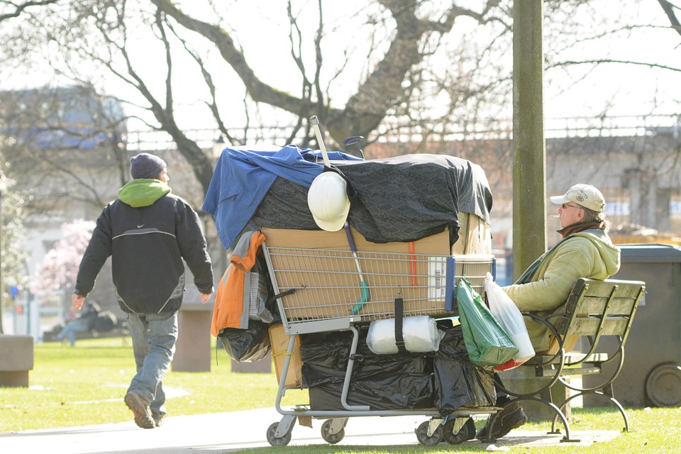 The B.C. government announced its “poverty reduction strategy” the same week 43 people overdosed in Vancouver. The BC Coroners Service also revealed last week that 175 homeless people died in B.C. in 2016. Photo Dan Toulgoet