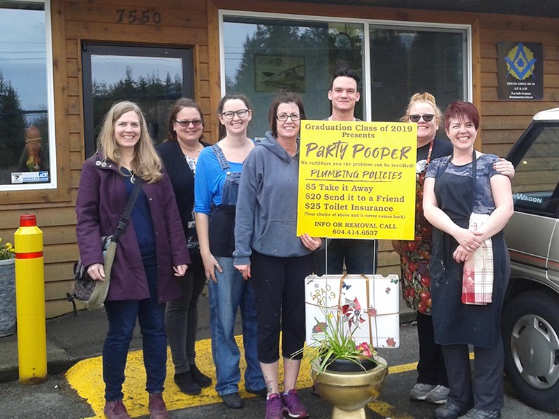 dry grad fundraiser