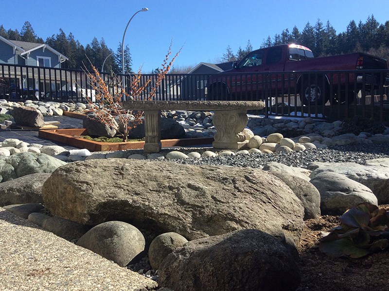 Powell River rock garden