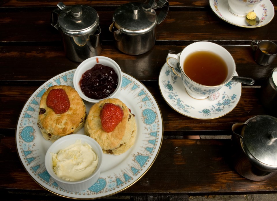 Devon cream tea