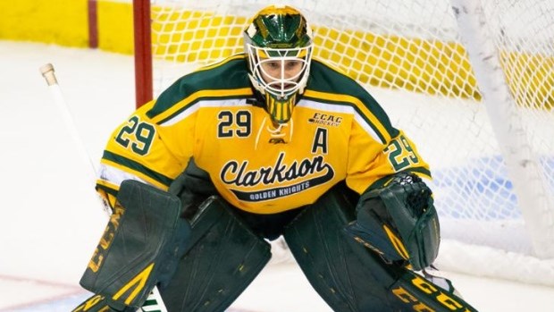 Jake Kielly of Clarkson University.