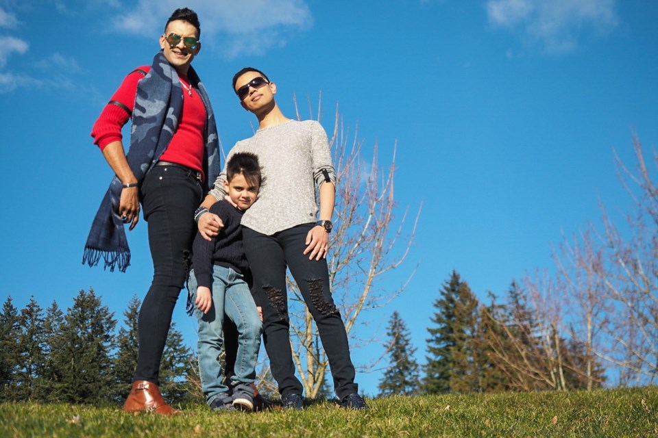Vishad Deeplaul and Irshad Abdulla moved to Coquitlam with their son Zrav in 2015 after a long court battle.
