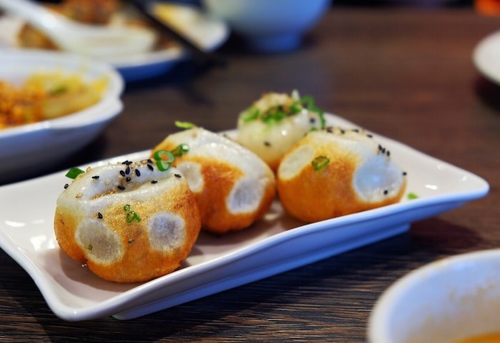 Shanghai-style Fried Pork Buns from Mama’s Dumpling