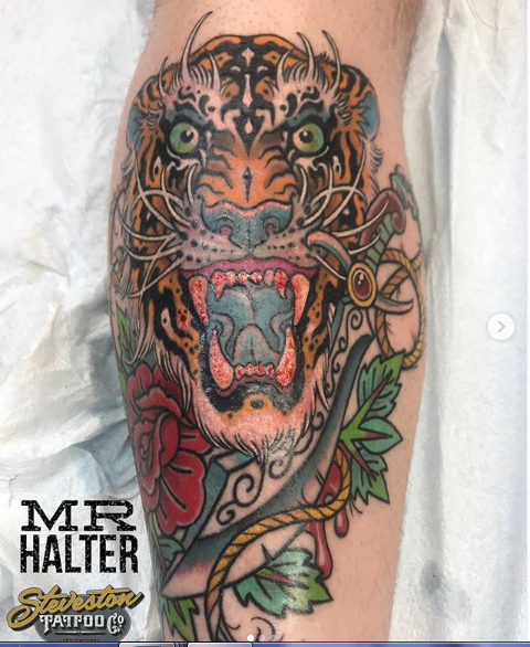 Tiger tattoo