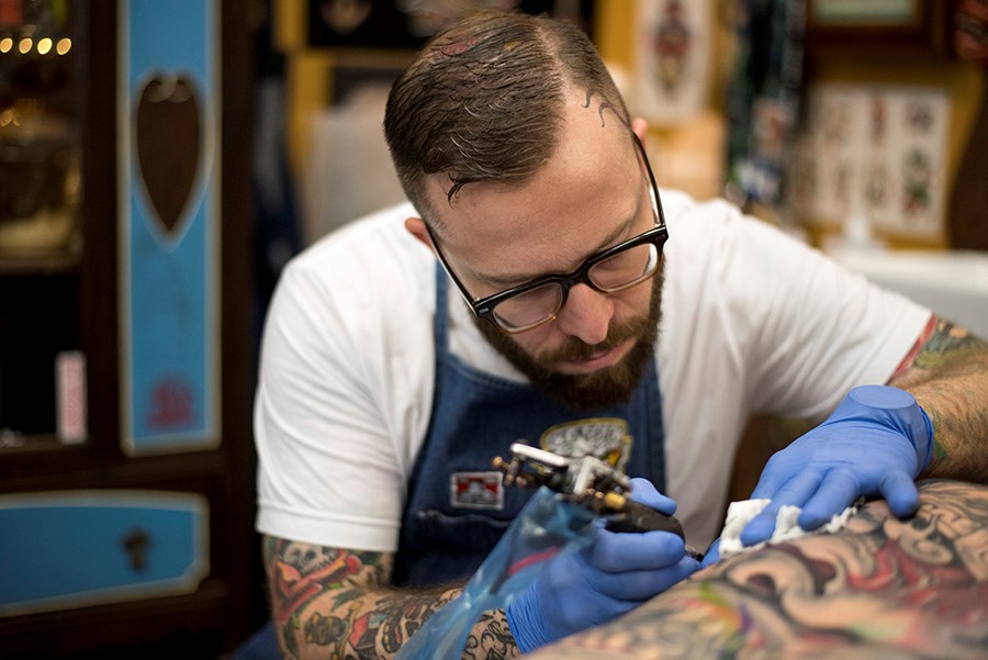 Ryan Halter tattoo artist