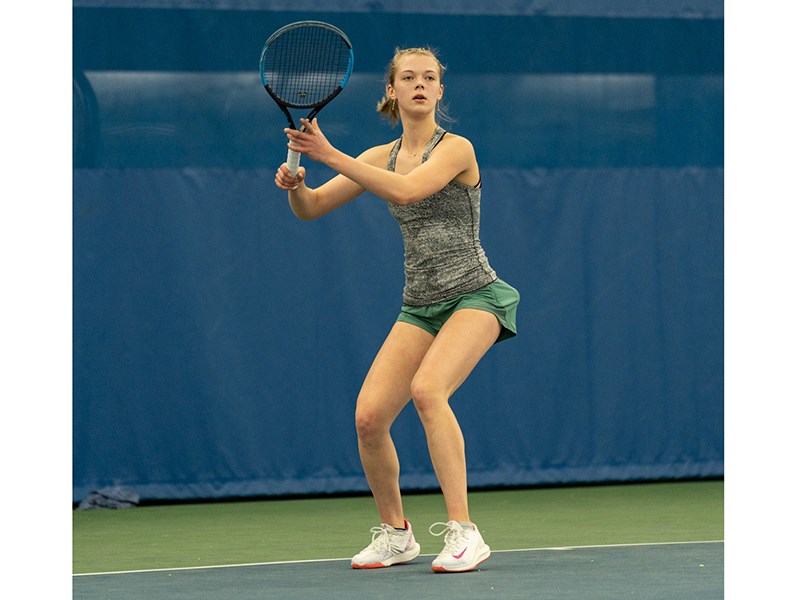 Powell River tennis player Sonia Skobkareva