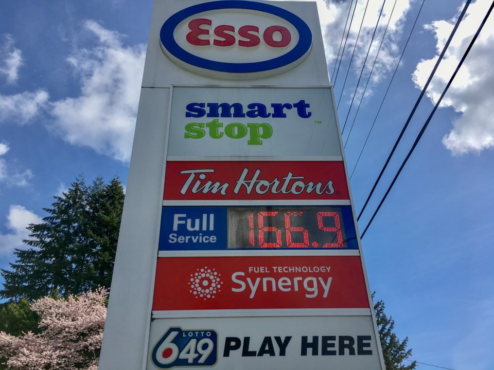 record gas price