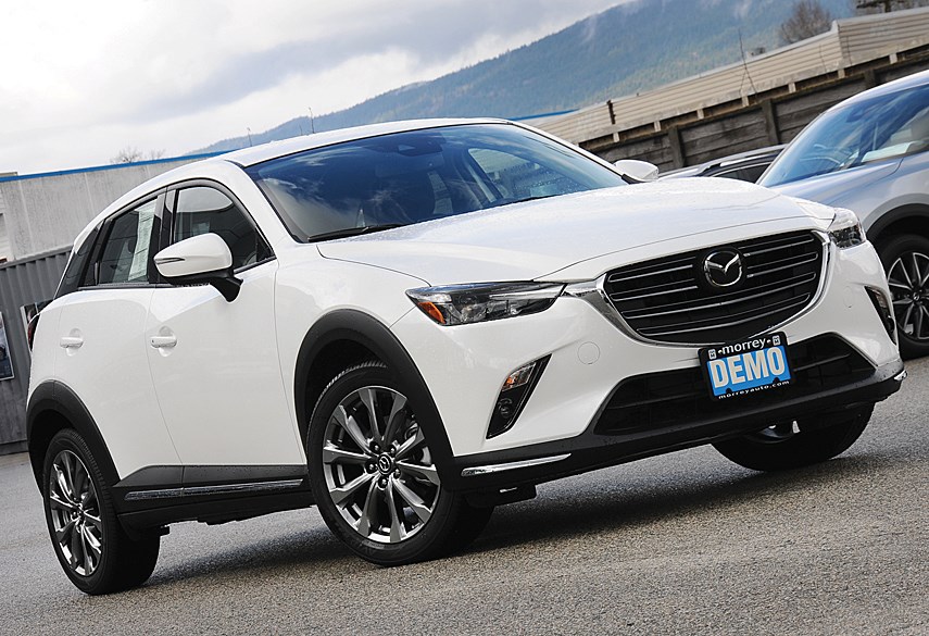 The CX-3 embodies Mazda’s simple but effective formula of building stylish vehicles that outperform their competition in handling and performance. The popular compact SUV has a high fun-to-drive factor and touch of luxury. It is available at Morrey Mazda in the Northshore Auto Mall. photo Cindy Goodman, North Shore News