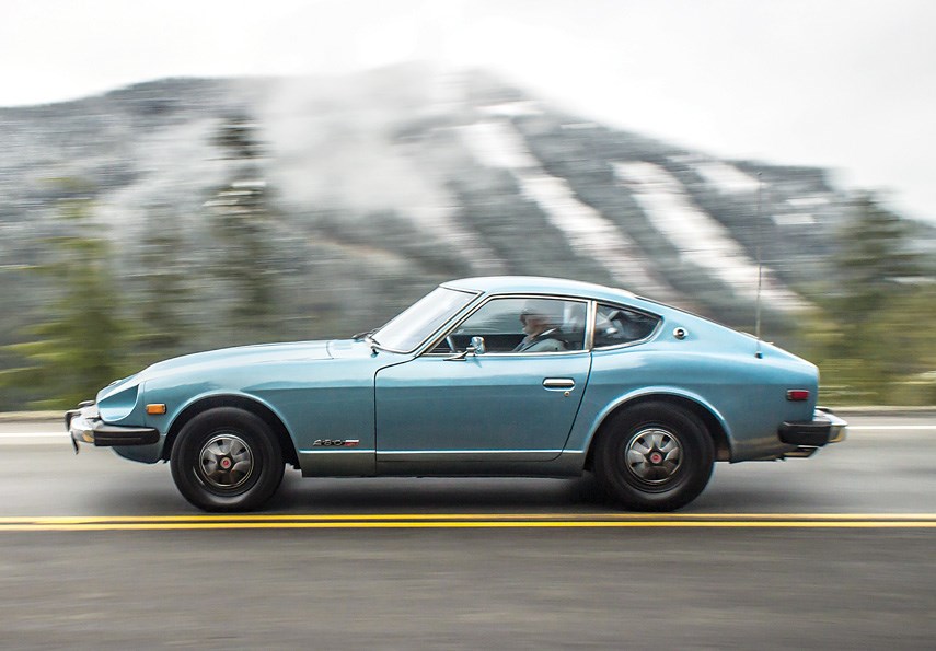 The Datsun 240Z caused quite a stir with its power and performance when it was first released 50 years ago. photo supplied Brendan McAleer