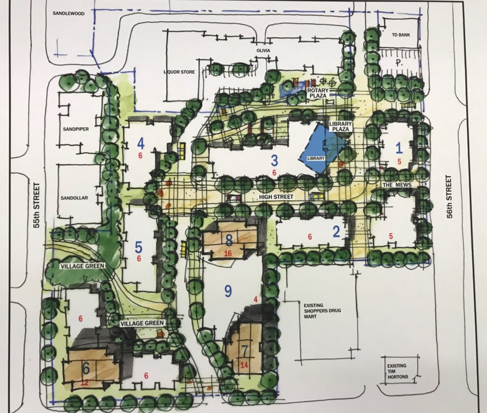 tsawwassen town centre mall master plan