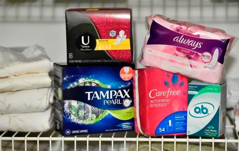 New Westminster is considering the possibility of making menstrual products free in local facilities.