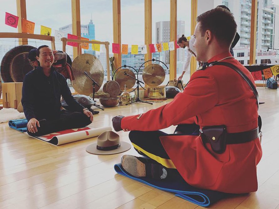 Yoga Mountie, Derrick Kalicum, Brendan Lee