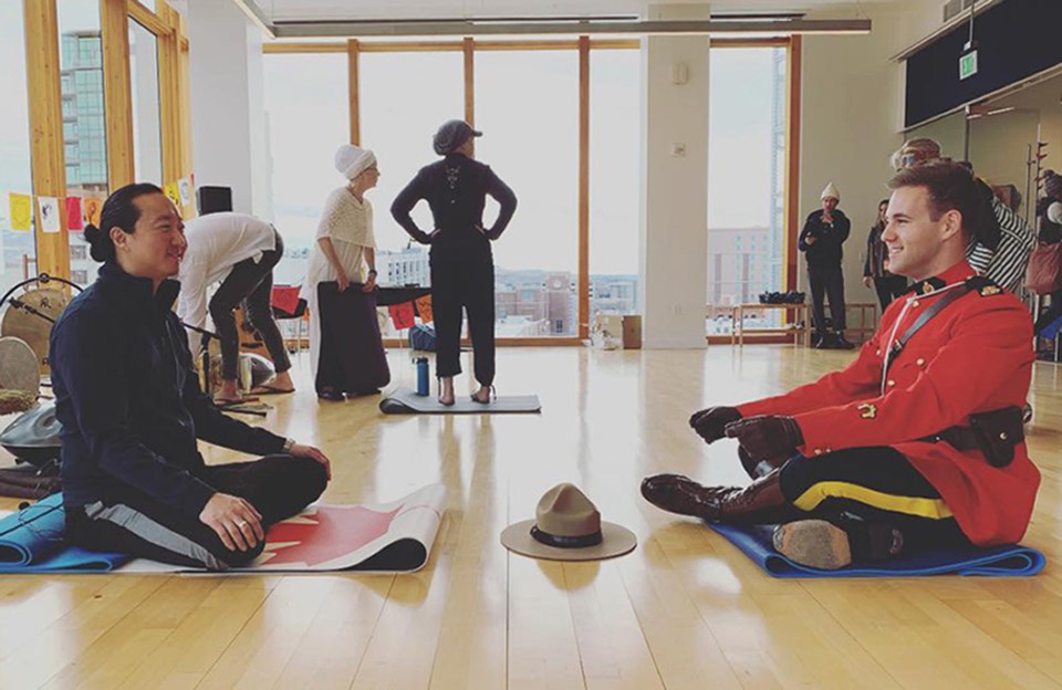 Yoga Mountie, Derrick Kalicum, Brendan Lee