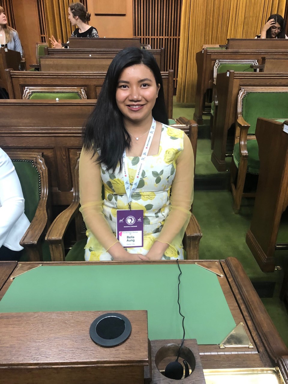 Bella Aung, Daughters of the Vote 2019