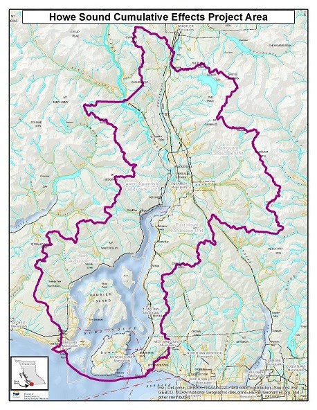 Howe Sound Map