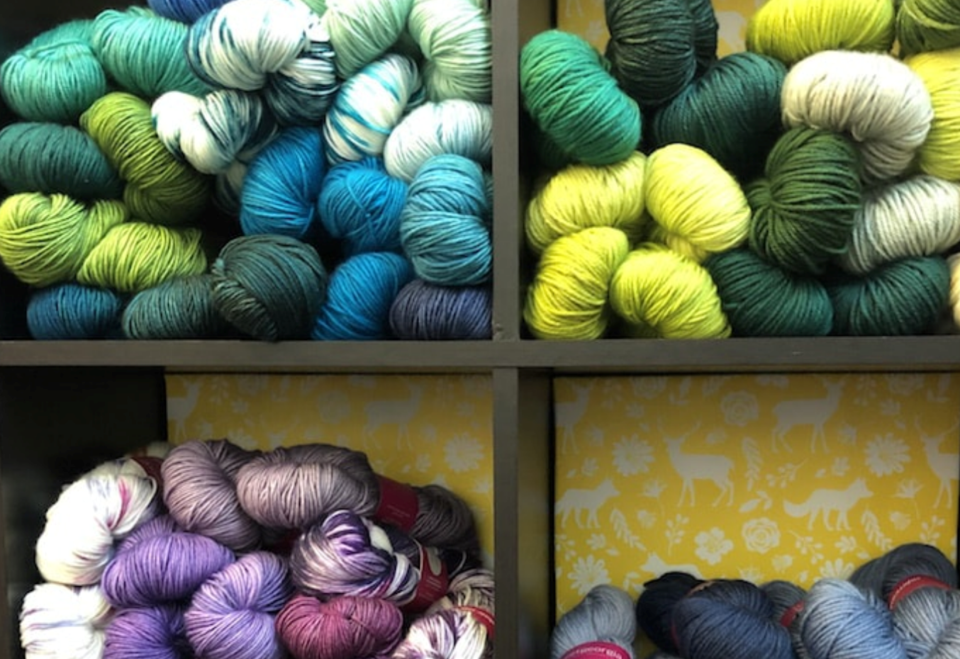 Yarn at Sweet Georgia in South Vancouver. Photo by Lindsay William-Ross/鶹ýӳ.
