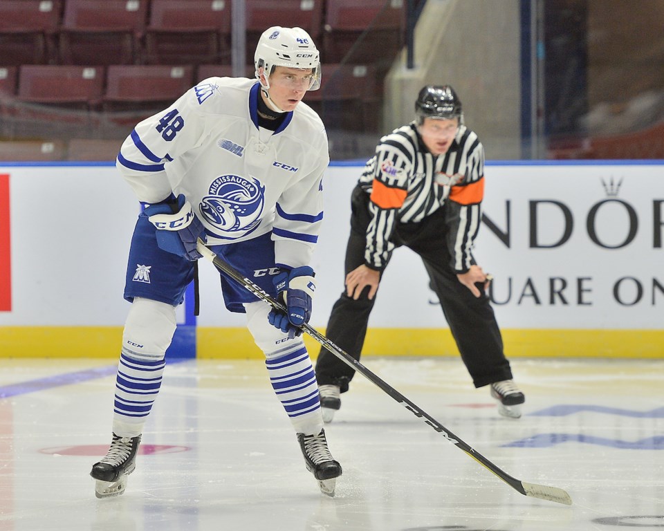 Thomas Harley of the Mississauga Steelheads