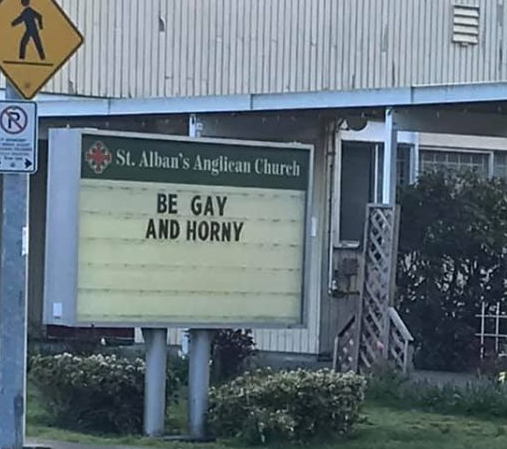 Church sign