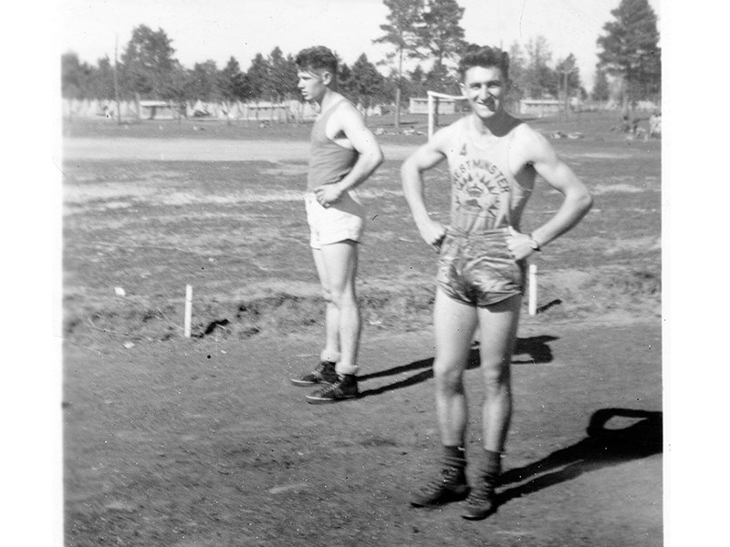 Powell River track and field athlete Gino Bortolussi