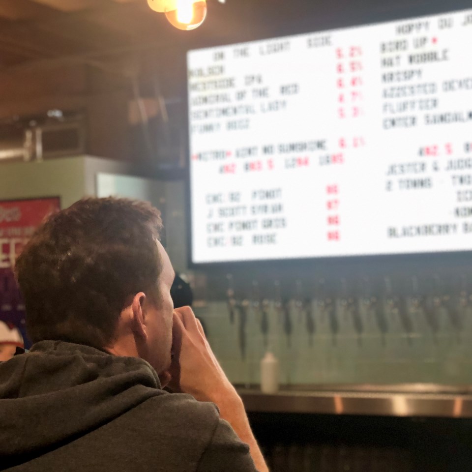 A bar inside of a liquor store? Won’t someone think of the children?? Photo Reaon Ford