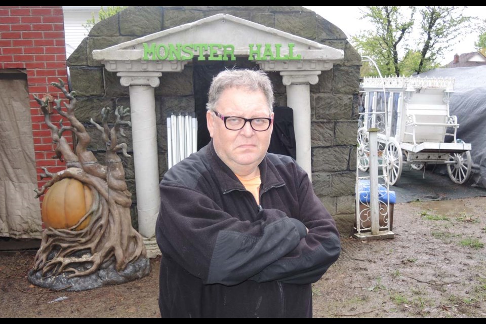 Tim Jordan is hoping to find a solution with the the City of Richmond before the May 11 deadline. Failing that, he says he's going to put up a fight to save his near 40-year-old haunted house in Burkeville. Alan Campbell photo